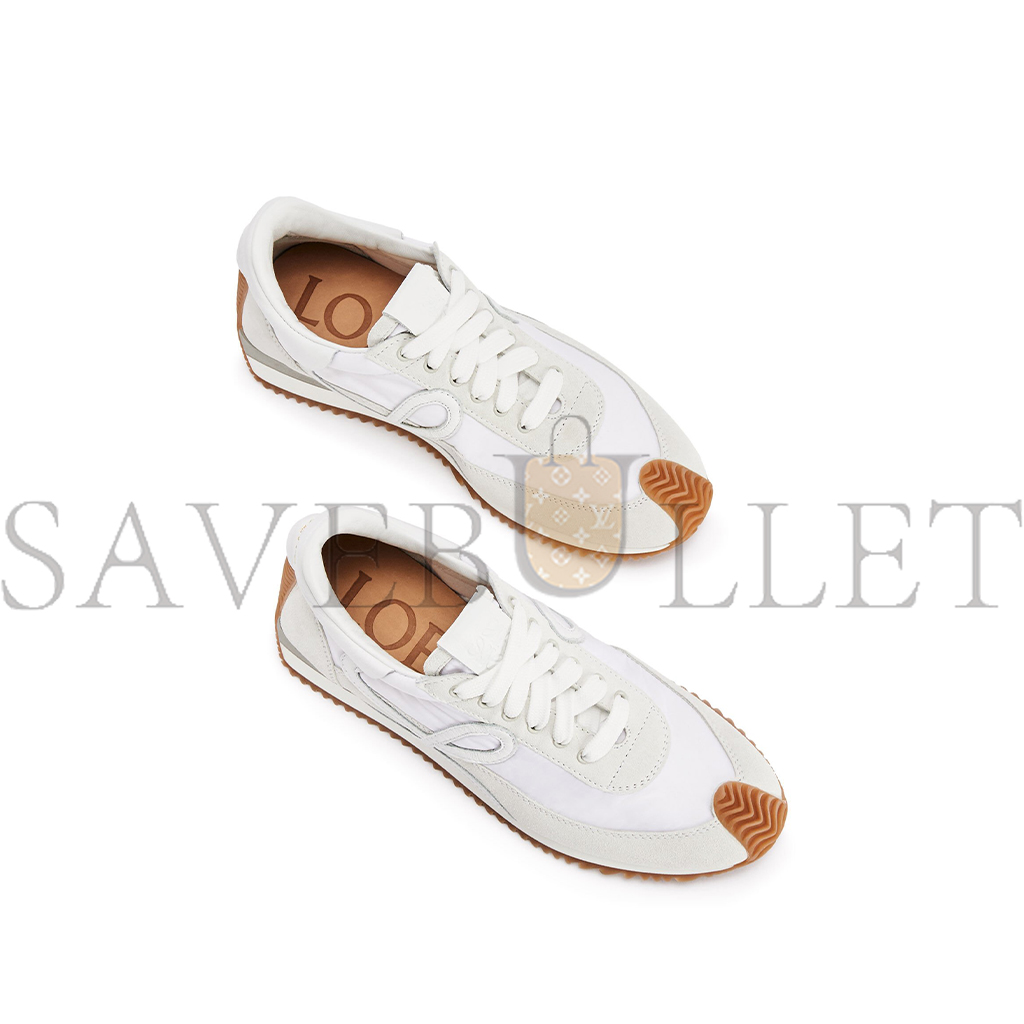 l*ew* flow runner in nylon and suede l815282x35